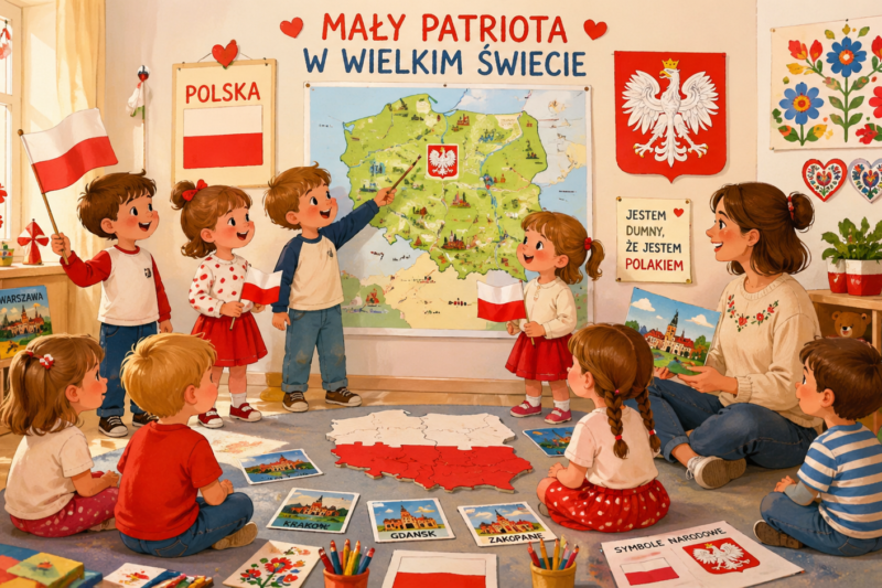 Scenariusz zajęć: „Mały patriota w wielkim świecie”