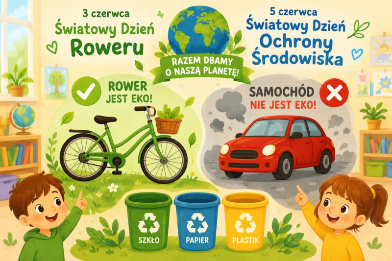 Scenariusz zajęć „Zielona podróż na dwóch kółkach”